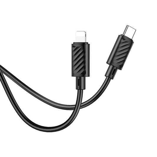 Kabl za podatke i punjenje USB-C - Lightning HOCO X88, 20W, 1m, Crni