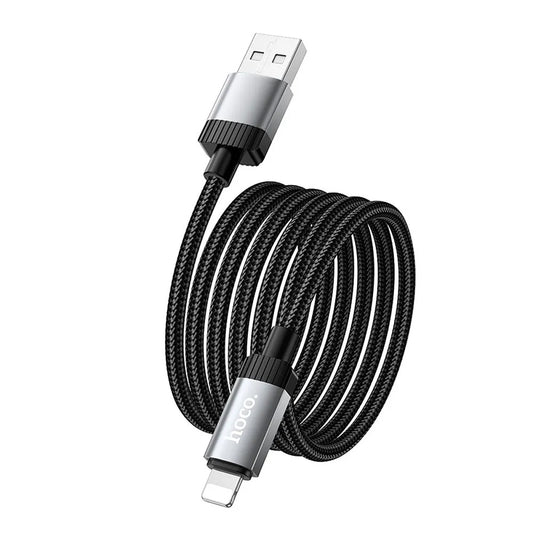 Kabl za Podatke i Punjenje USB-A - Lightning HOCO X117, 18W, 1m, Crni