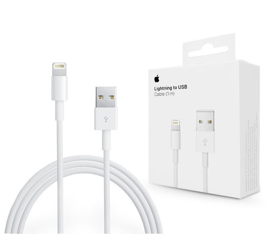 Kabl za prenos podataka i punjenje USB-A - Lightning Apple A1480, 18W, 1m, Beli MUQW3ZM/A
