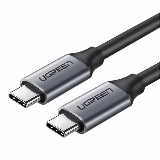 Kabl za Prenos Podataka i Punjenje USB-C - USB-C UGREEN US161, 60W, 1.5m, Sivi