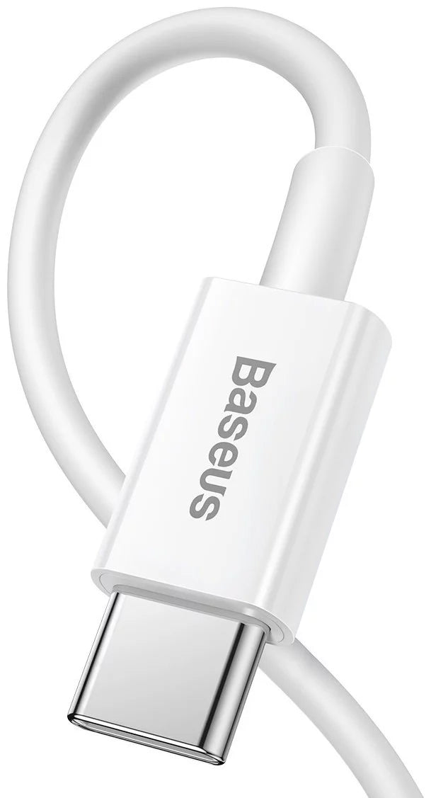 Kabl za Prenos Podataka i Punjenje USB-C - Lightning Baseus Superior Series, 20W, 1.5m, Beli CATLYS-B02