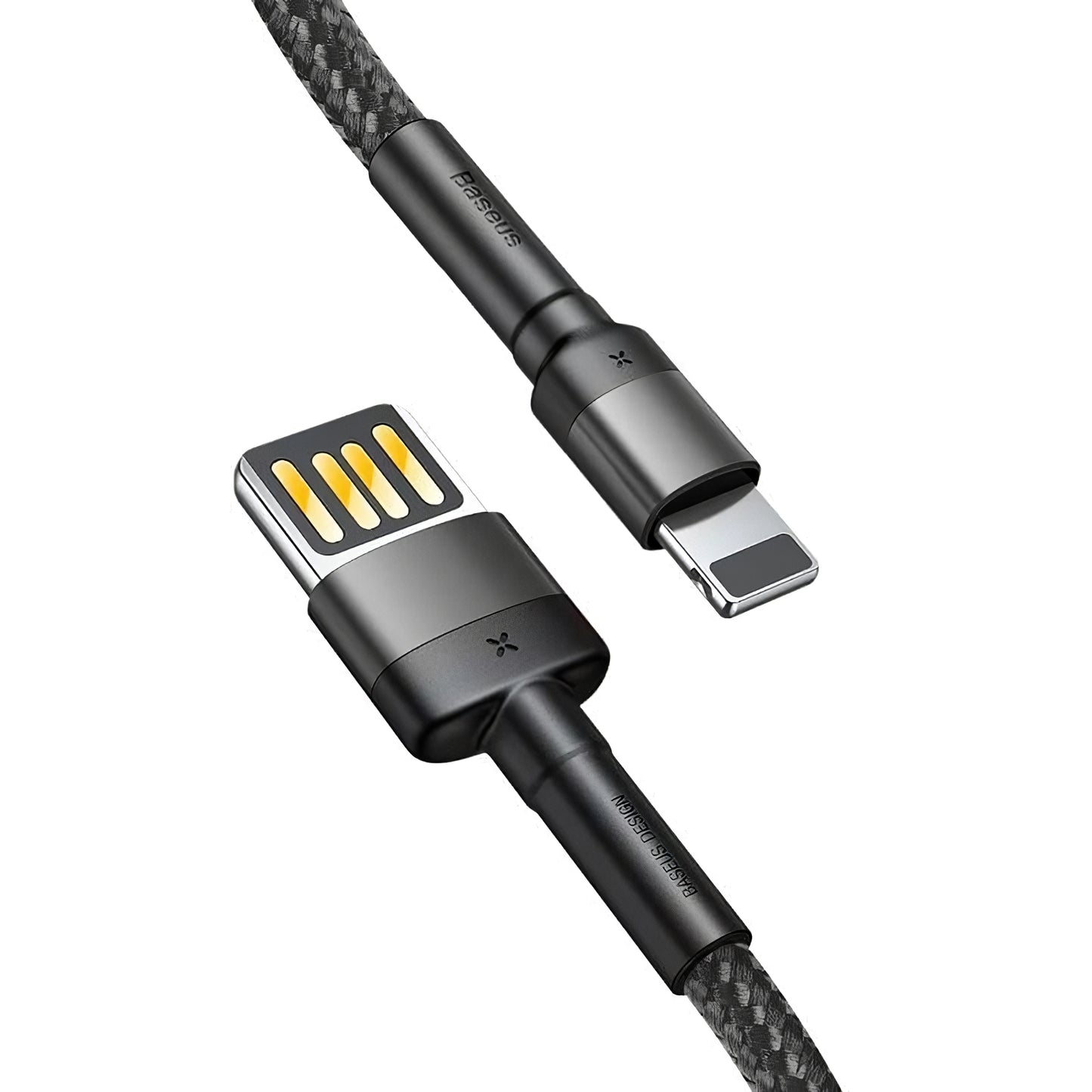 Kabl za podatke i punjenje USB-A - Lightning Baseus Cafule Special Edition, 18W, 2m, Sivi CALKLF-HG1