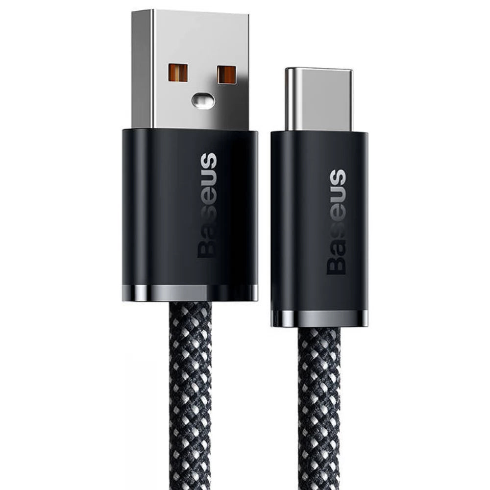 Kabl za Prenos Podataka i Punjenje USB-A - USB-C Baseus Dynamic Series, 100W, 2m, Sivi CALD000716