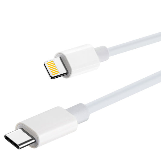 Kabl za podatke i punjenje USB-C - Lightning MaXlife MXUC-05, 20W, 1m, Bel