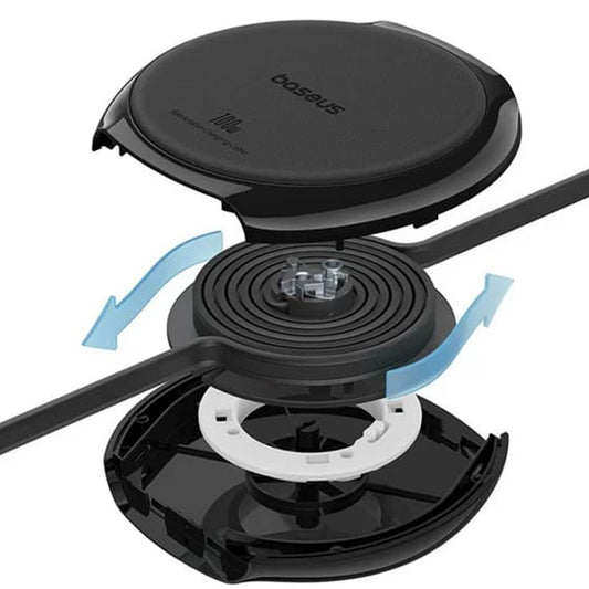 Kabl za podatke i punjenje USB-C - USB-C Baseus Pathfinder Retractable, 100W, 1m, Crni P10368400111-00