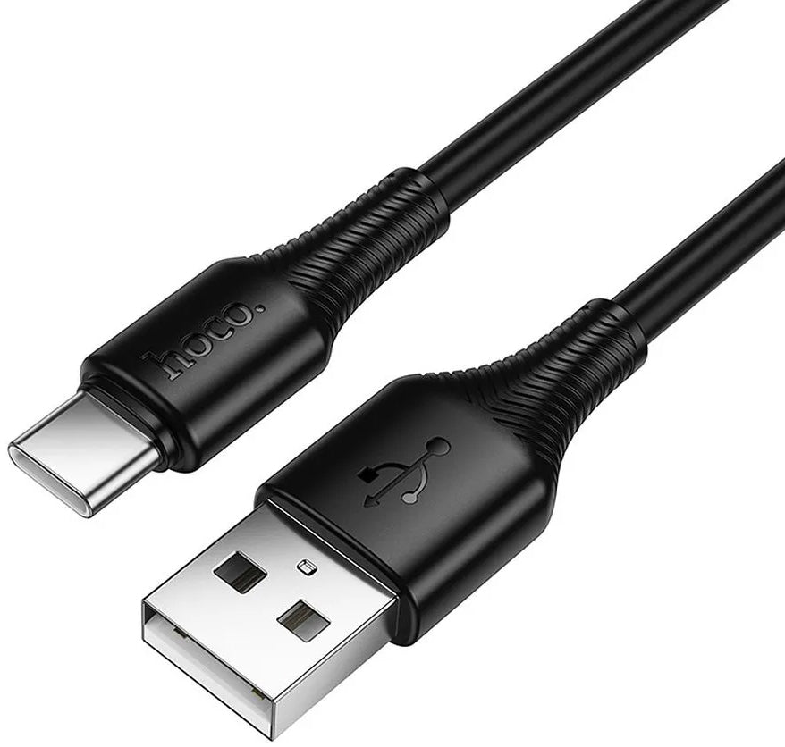 Kabl za Prenos Podataka i Punjenje USB-A - USB-C HOCO X120, 60W, 1m, Crni