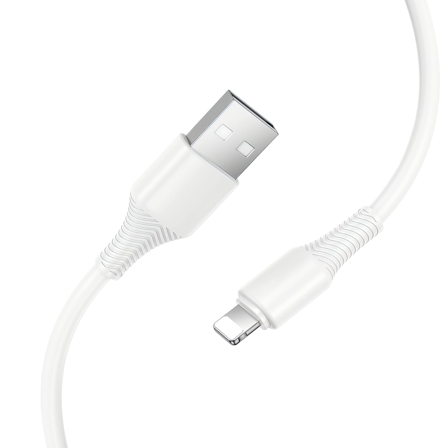 Kabl za Podatke i Punjenje USB-A - Lightning HOCO X120, 18W, 1m, Bel