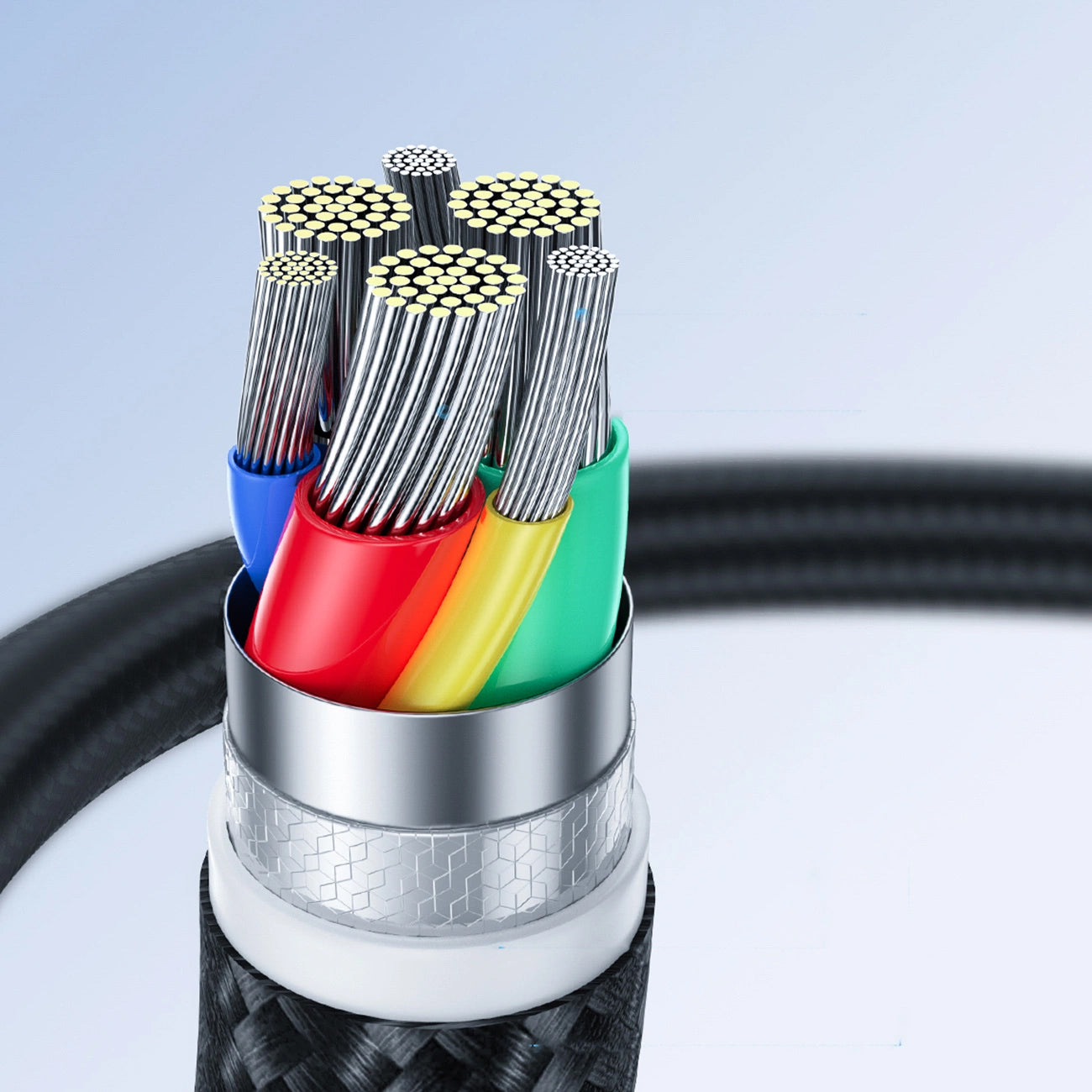 Kabl za podatke i punjenje USB-C - USB-C Joyroom S-A11, 60W, 0.25m, Crni