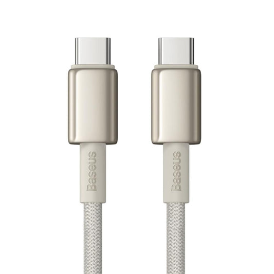 Kabl za Prenos Podataka i Punjenje USB-C - USB-C Baseus Tungsten Gold, 100W, 2m, Zlatni P10319800G21-01