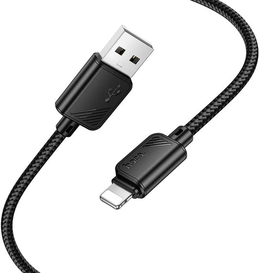 Kabl za Podatke i Punjenje USB-A - Lightning HOCO X113, 18W, 1m, Crni