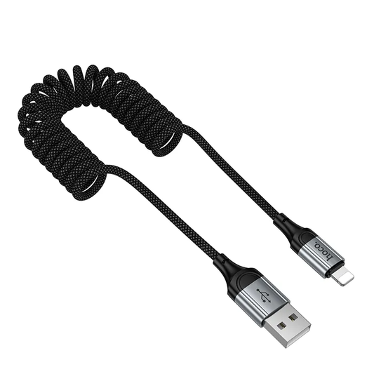 Kabl za podatke i punjenje USB-A - Lightning HOCO X121, 27W, 1.5m, Crni