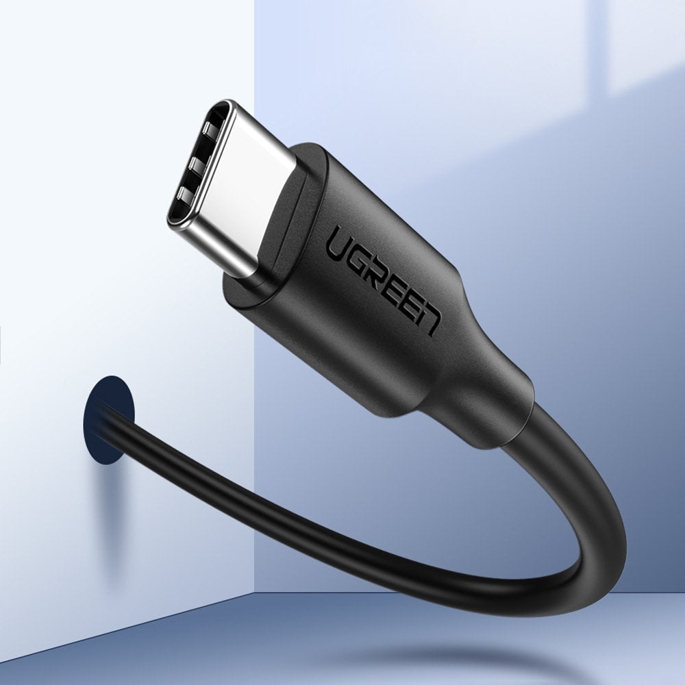 Kabl za Prenos Podataka i Punjenje USB-C - USB-C UGREEN US286, 60W, 2m, Crni