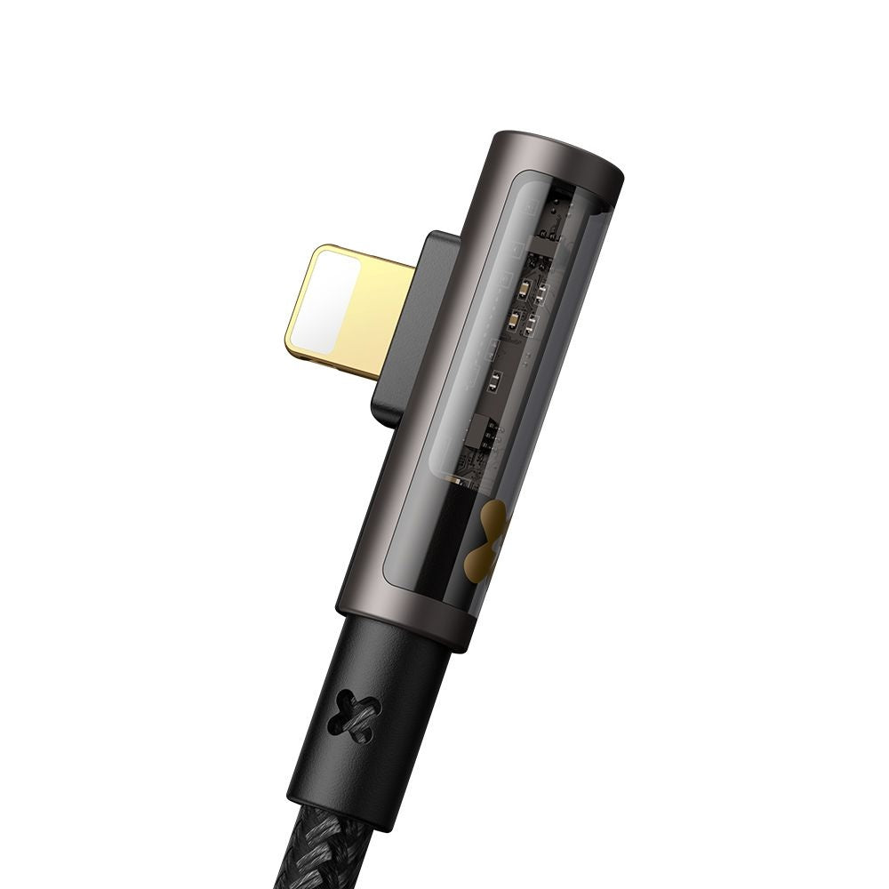 Kabl za prenos podataka i punjenje USB-A - Lightning McDodo CA-3510 Angled, 18W, 1.2m, Crni