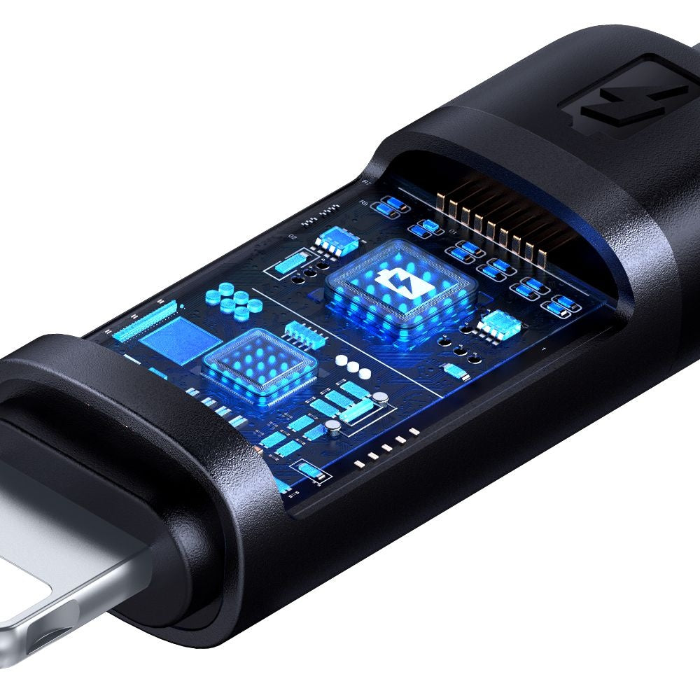 Kabl za prenos podataka i punjenje USB-A - Lightning McDodo CA-5000 Bat Display, 18W, 1.2m, Crni