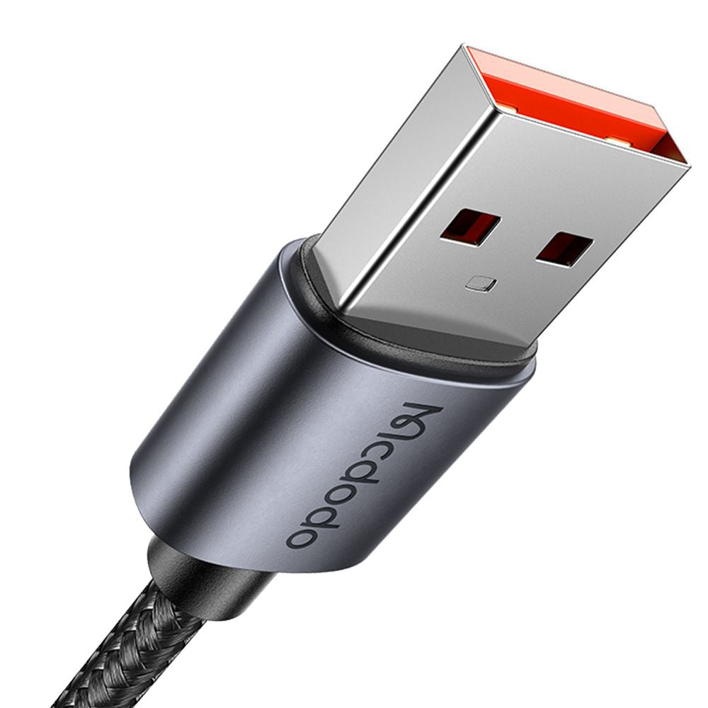 Kabl za Podatke i Punjenje USB-A - Lightning McDodo CA-6490 Display, 18W, 1.2m, Crni