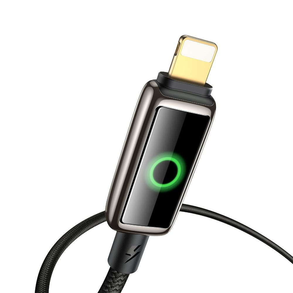 Kabl za podatke i punjenje USB-A - Lightning McDodo CA-6590 Auto Power Off, 18W, 1.2m, Crni