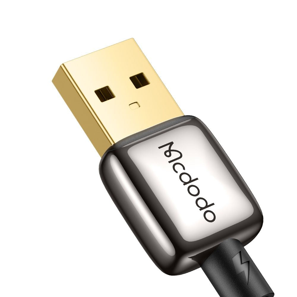 Kabl za podatke i punjenje USB-A - Lightning McDodo CA-6590 Auto Power Off, 18W, 1.2m, Crni