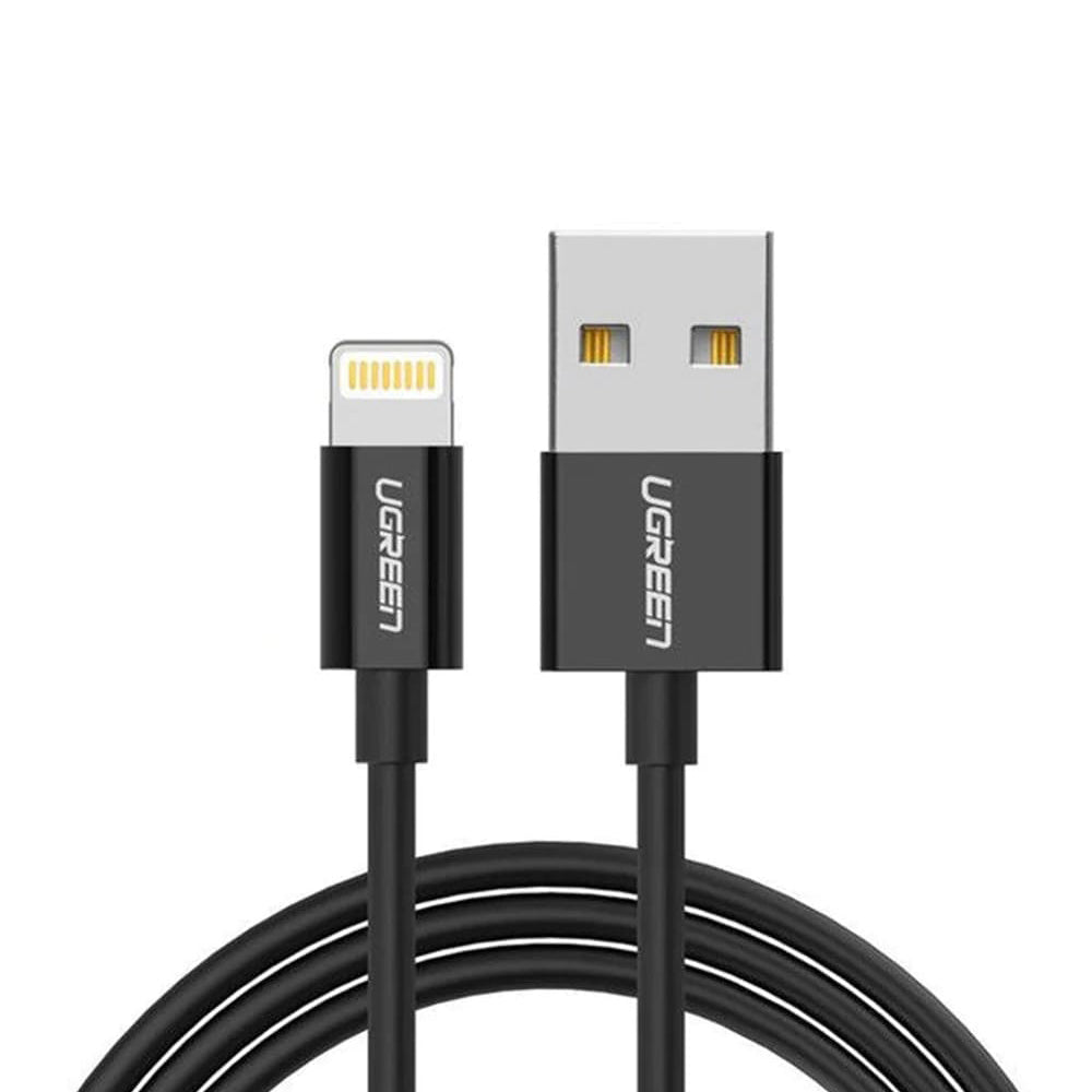 Kabl za Prenos Podataka i Punjenje USB-A - Lightning UGREEN 80823, 18W, 2m, Crni