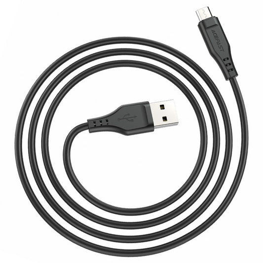 Kabl za podatke i punjenje USB-A - microUSB Acefast C3-09, 18W, 1.2m, Beli