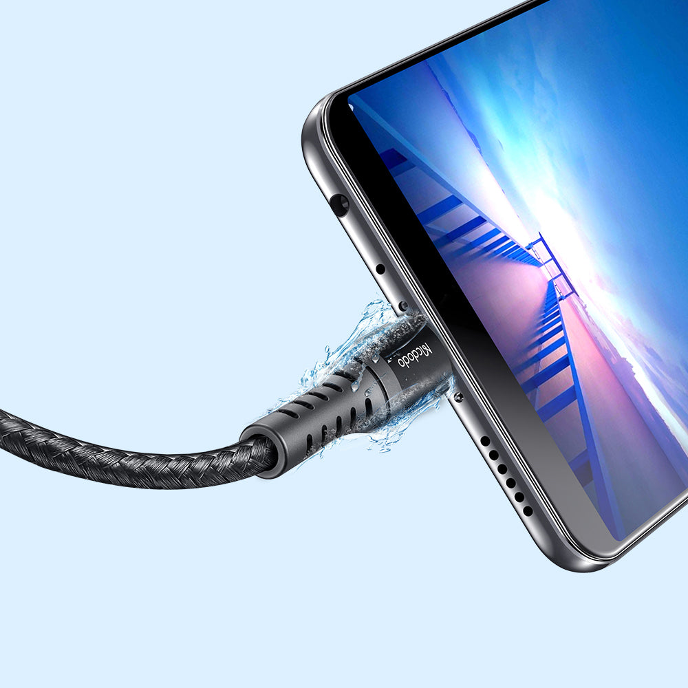 Kabl za Podatke i Punjenje USB-A - microUSB McDodo CA-2281, 18W, 1m, Crni