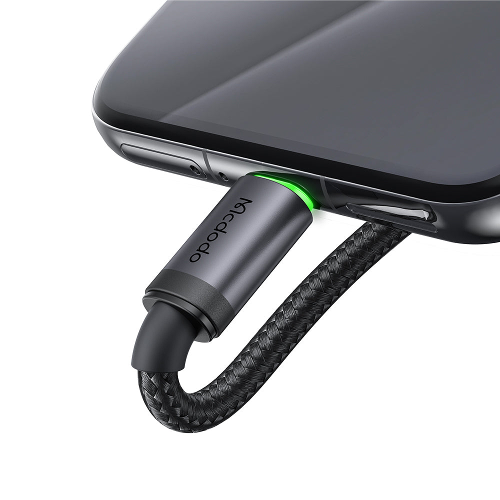 Kabl za Podatke i Punjenje USB-A - microUSB McDodo CA-3990, 18W, 1m, Crni
