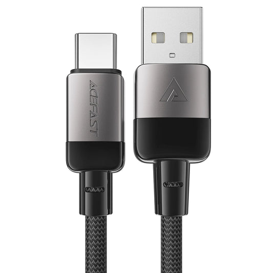 Kabl za podatke i punjenje USB-A - USB-C Acefast C9-04, 18W, 1.2m, Crni