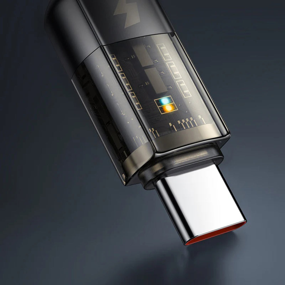 Kabl za prenos podataka i punjenje USB-A - USB-C McDodo CA-3150 Auto Power Off, 100W, 1.2m, Crni