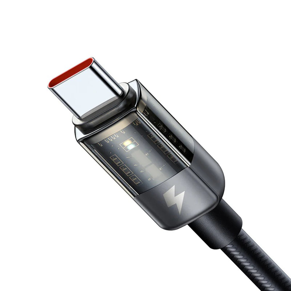 Kabl za prenos podataka i punjenje USB-A - USB-C McDodo CA-3150 Auto Power Off, 100W, 1.2m, Crni