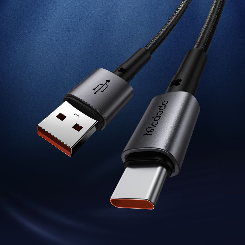 Kabl za Podatke i Punjenje USB-A - USB-C McDodo CA-3590, 100W, 1.2m, Crni