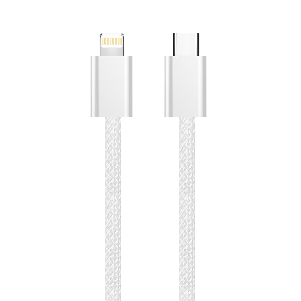 Kabl za prenos podataka i punjenje USB-C - Lightning ColorWay CW-CBPDCL061, 27W, 1m, Sivi