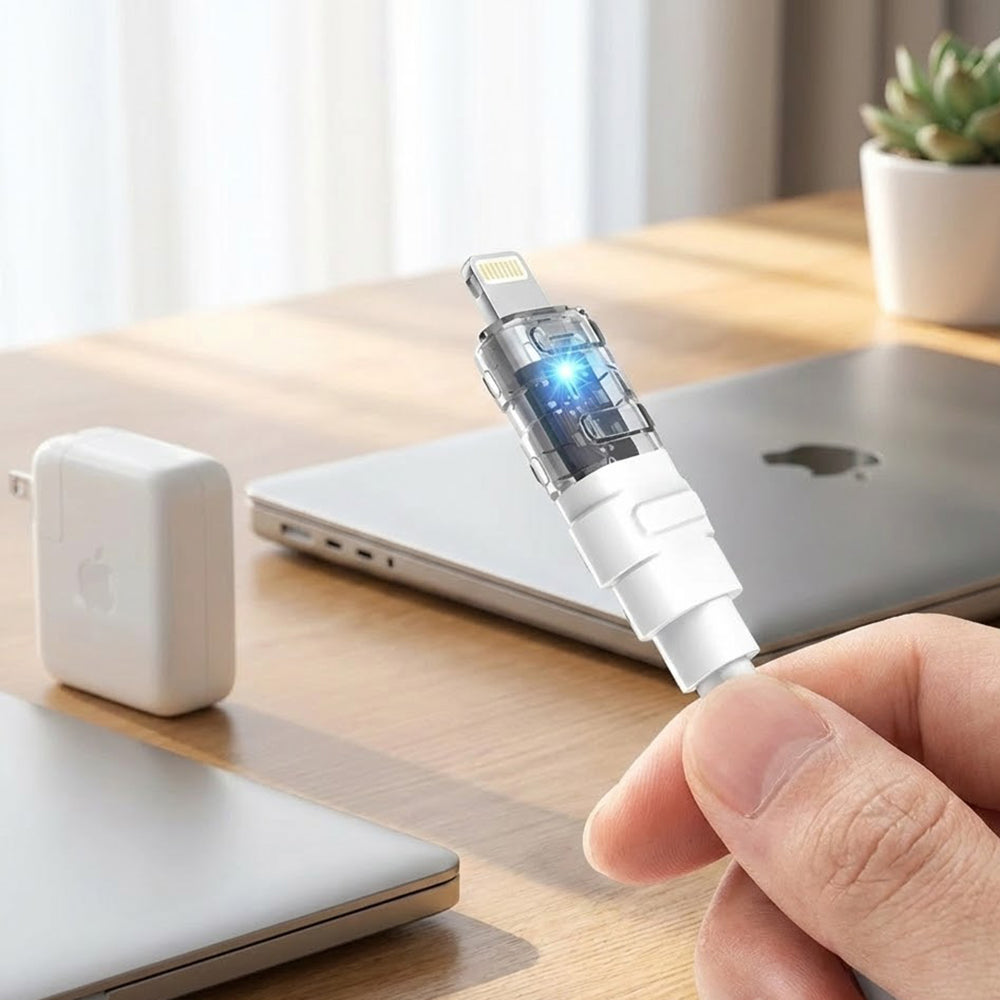 Kabl za podatke i punjenje USB-C - Lightning Lito LD05, 27W, 1m, Beli