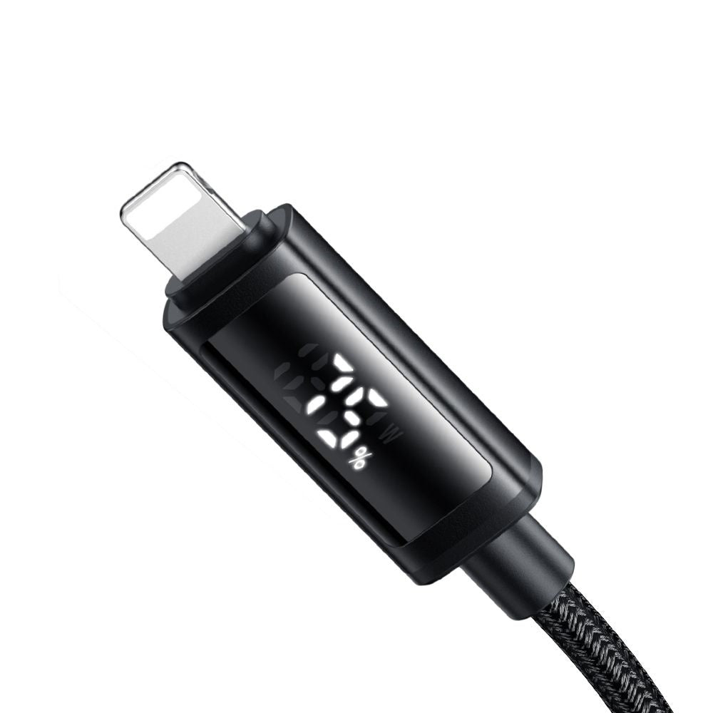 Kabl za podatke i punjenje USB-C - Lightning McDodo CA-7990 Display, 36W, 1.2m, Crni