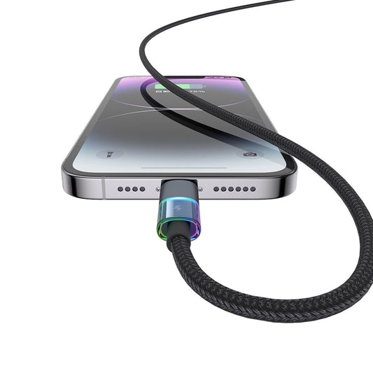 Kabl za Podatke i Punjenje USB-C - Lightning McDodo CA-8190 Colorful, 36W, 1.2m, Crni