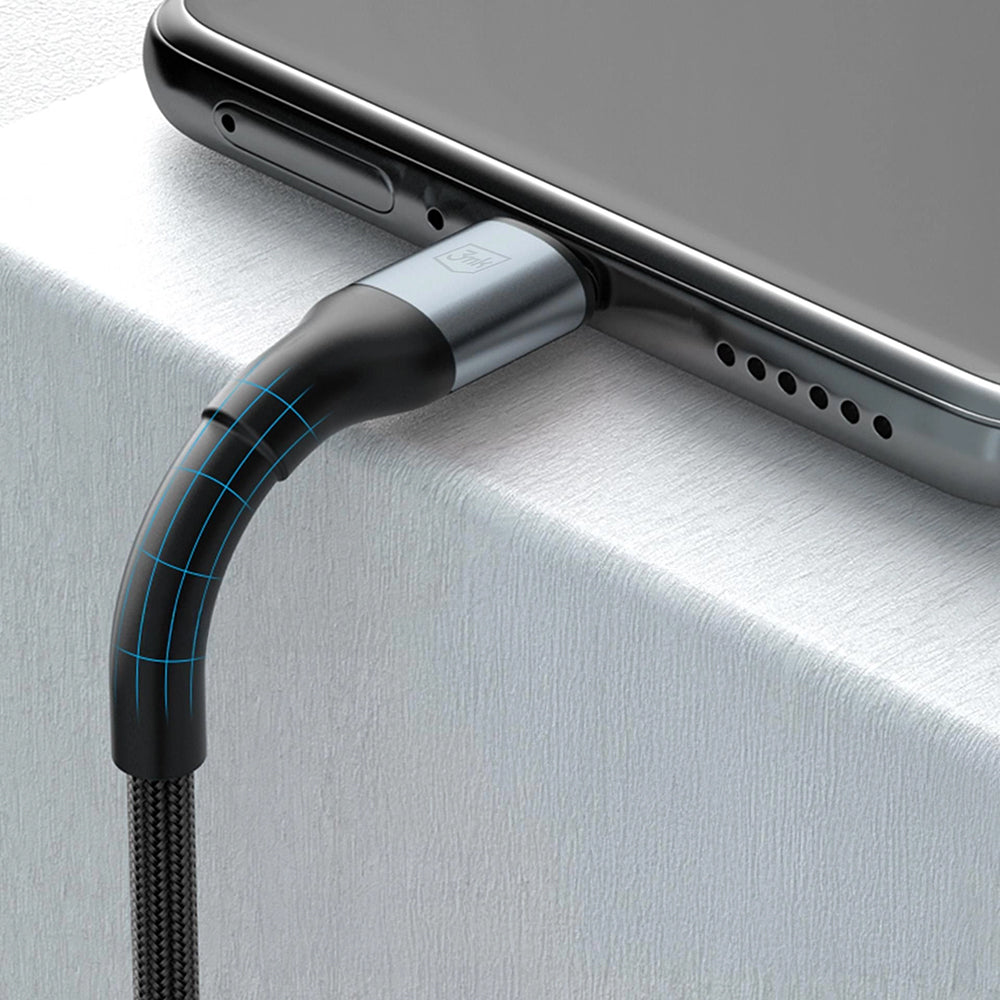 USB-C - USB-C kabl za prenos podataka i punjenje 3MK Hyper N, 240W, 2m, Crni