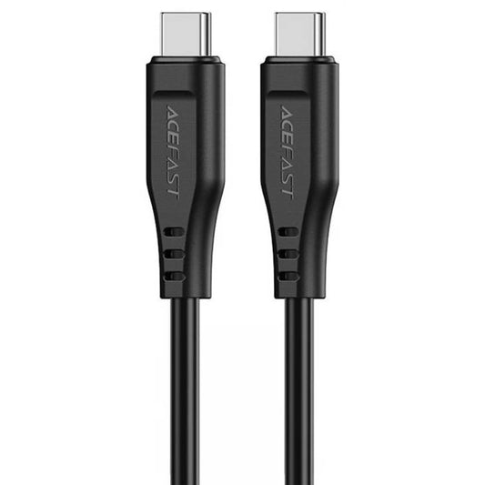Kabl za prenos podataka i punjenje USB-C - USB-C Acefast C3-03, 60W, 1.2m, Crni