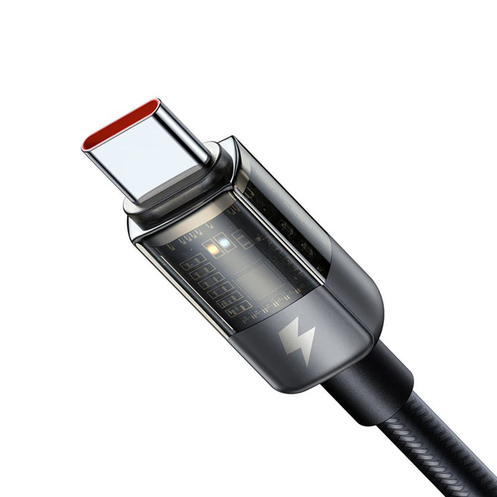Kabl za prenos podataka i punjenje USB-C - USB-C McDodo CA-2840 Auto Power Off, 100W, 1.2m, Crni