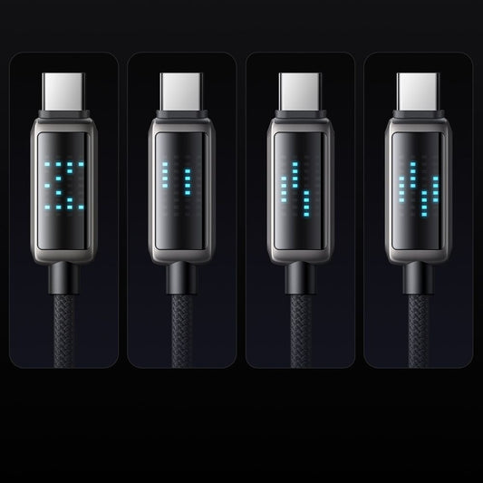 Kabl za Podatke i Punjenje USB-C - USB-C McDodo CA-4250 Display, 100W, 1.2m, Crni