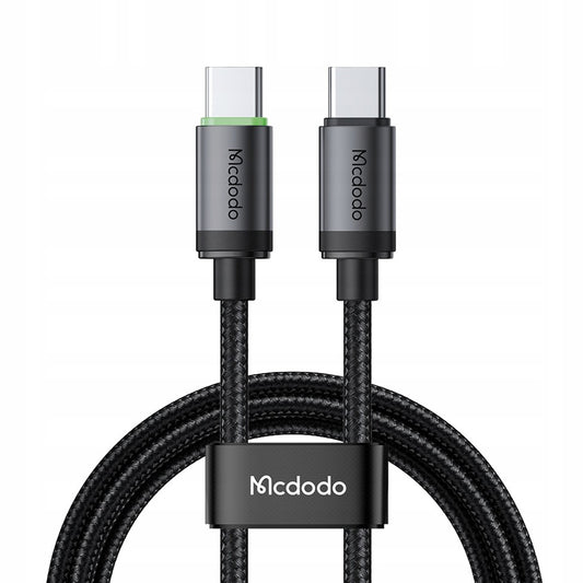 Kabl za Prenos Podataka i Punjenje USB-C - USB-C McDodo CA-4410, 60W, 1m, Crni