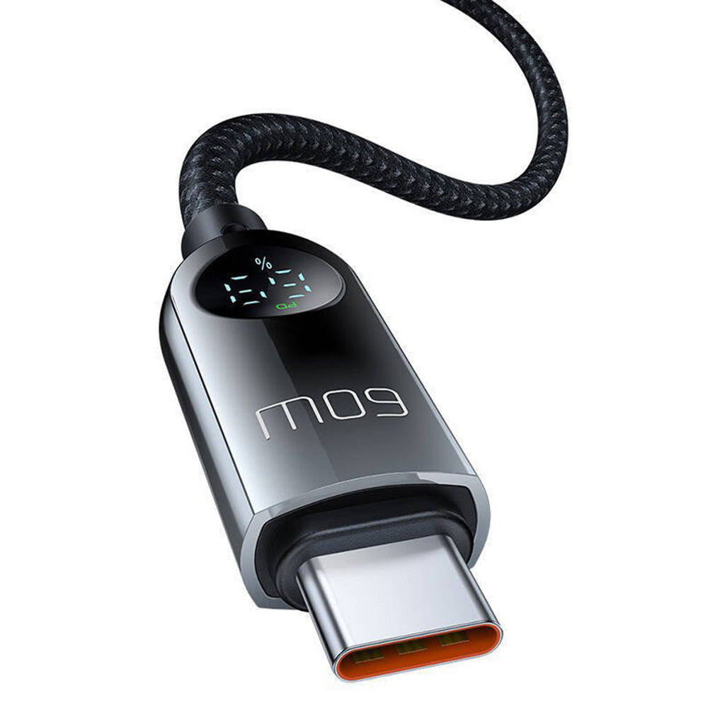 Kabl za podatke i punjenje USB-C - USB-C McDodo CA-4780 Display, 60W, 1.2m, Crni