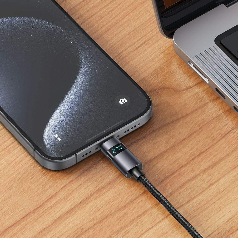 Kabl za podatke i punjenje USB-C - USB-C McDodo CA-5610 Display, 100W, 1.2m, Crni