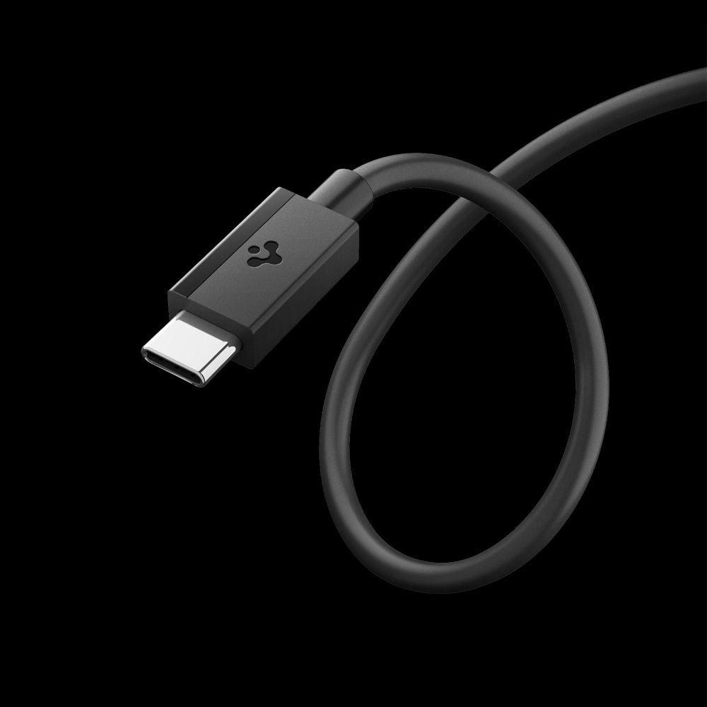 Kabl za podatke i punjenje USB-C - USB-C Spigen Essential, 60W, 1m, Crni ACA08718