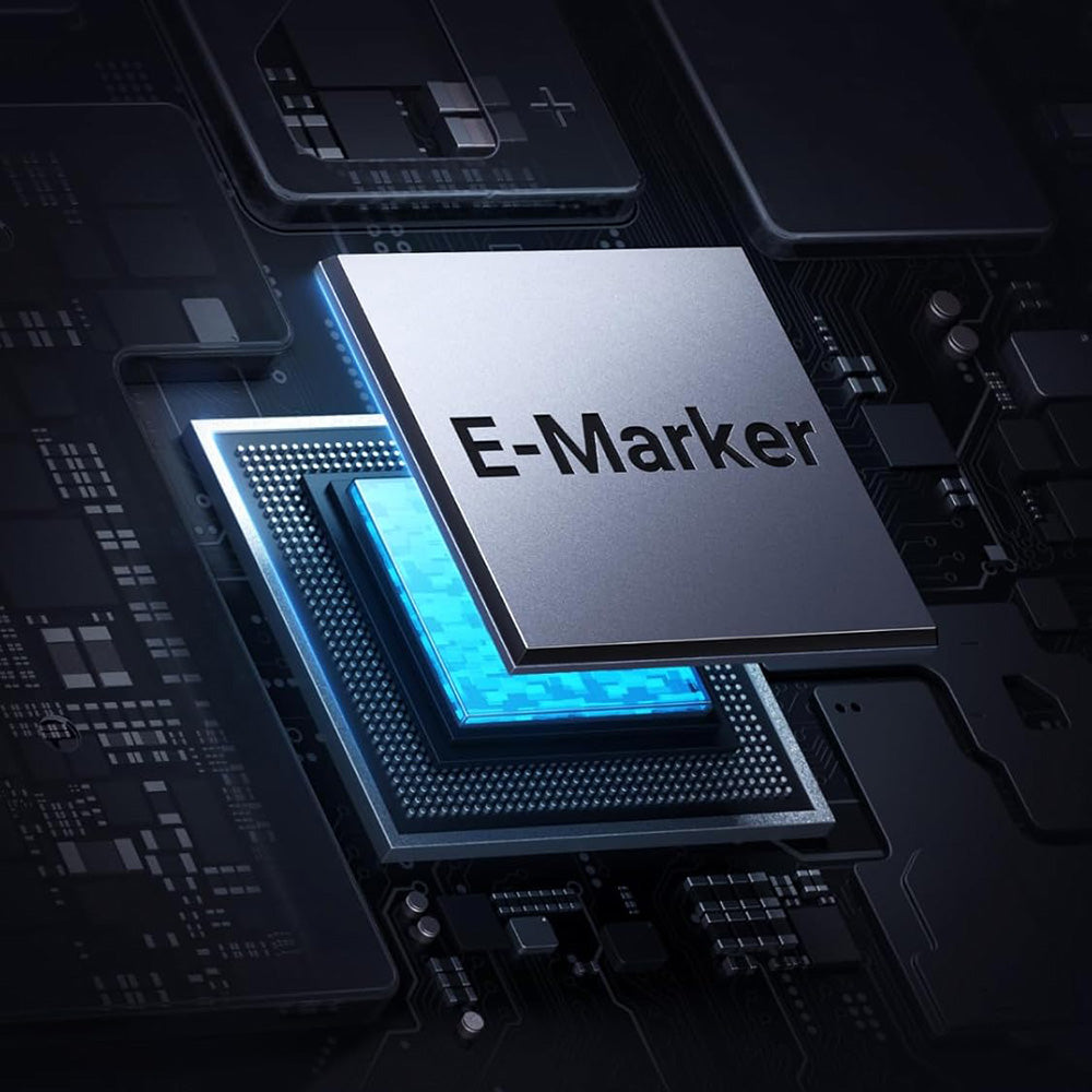 Kabl za prenos podataka i punjenje USB-C - USB-C UGREEN 65866 Display, 240W, 1m, Sivi