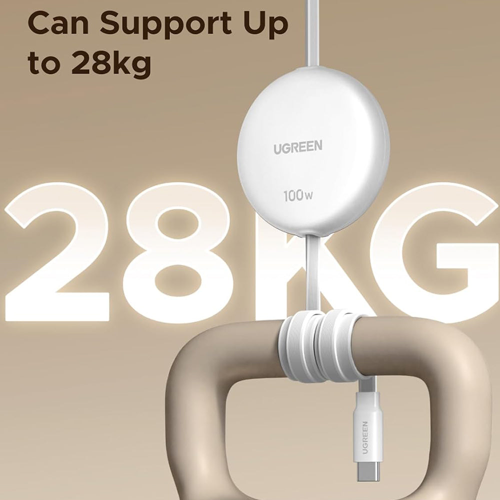 Kabl za Prenos Podataka i Punjenje USB-C - USB-C UGREEN L531, 100W, 1m, Beli