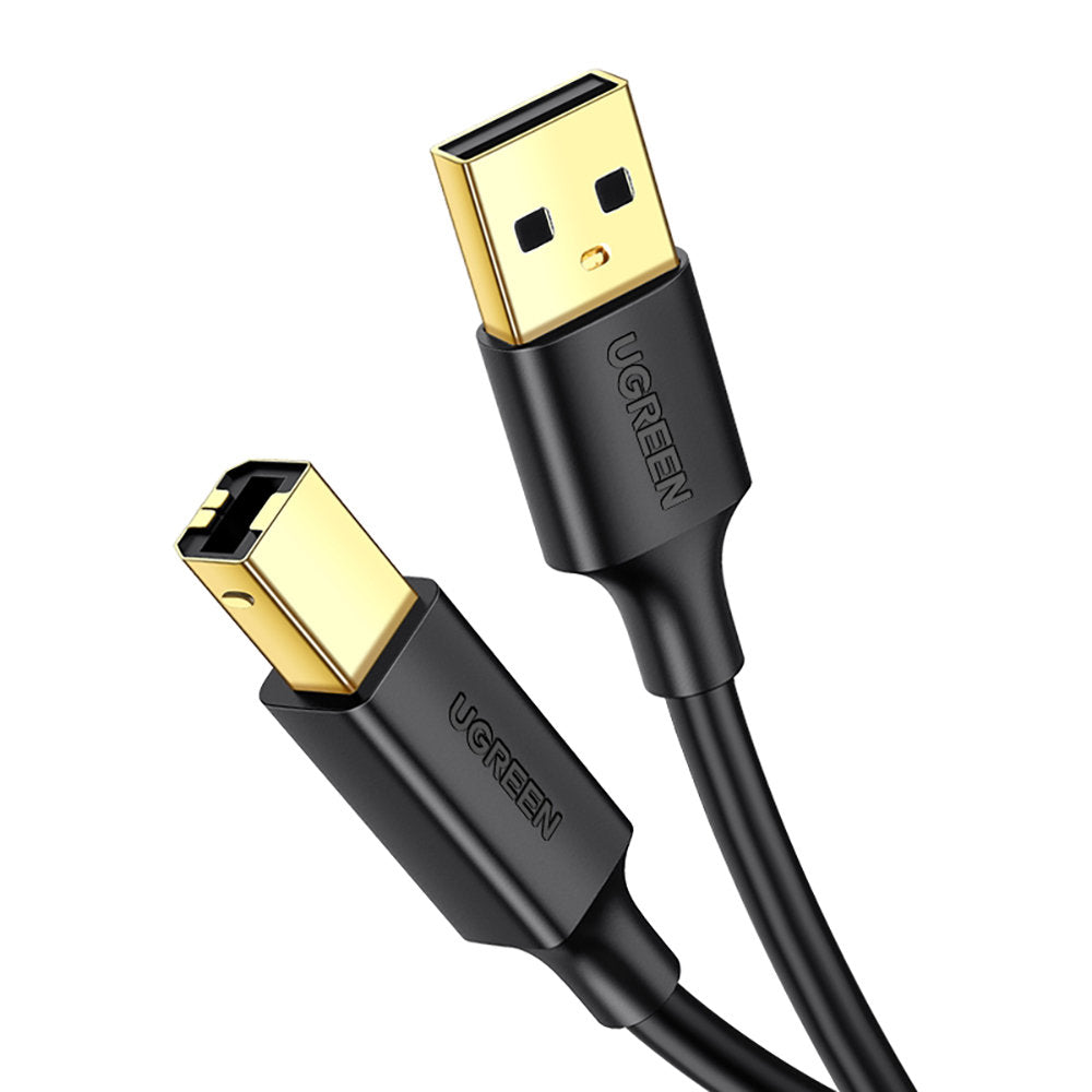 Kabl za štampač UGREEN US135, USB-A - USB-B, 1m, Crni