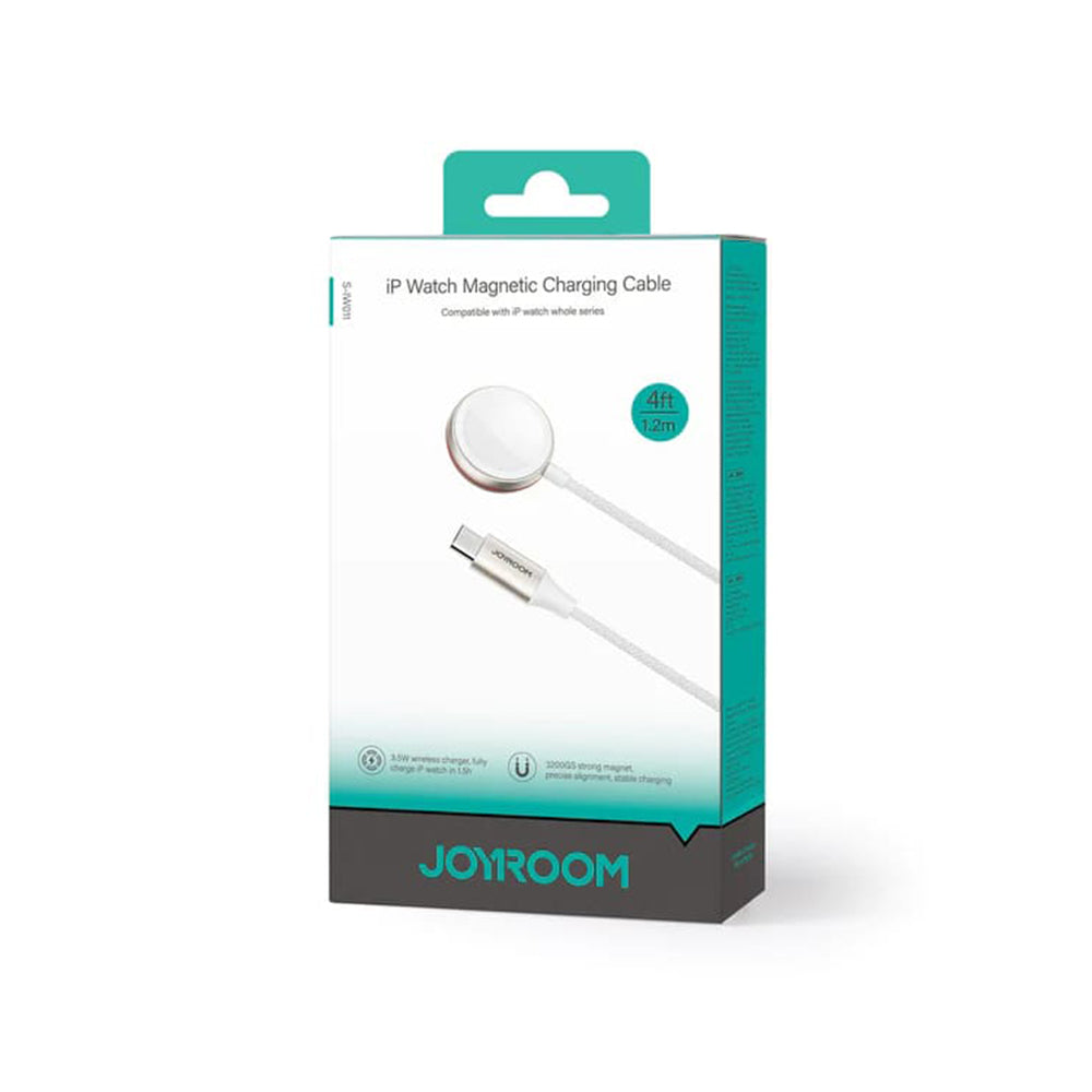 Bežični punjač Joyroom S-IW011 za Apple Watch seriju, USB-C, Beli