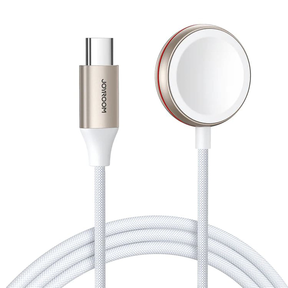 Bežični punjač Joyroom S-IW011 za Apple Watch seriju, USB-C, Beli