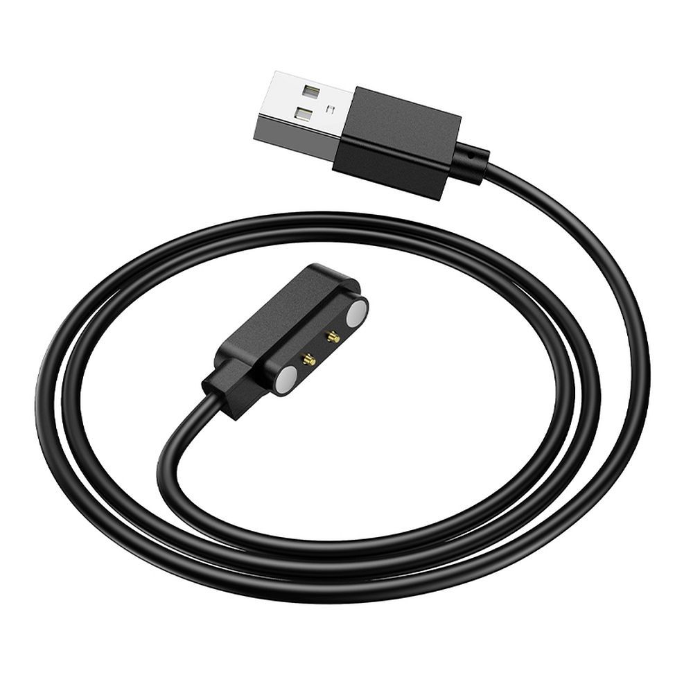 Kabl za punjenje za Smartwatch HOCO Y25, USB-A, Crni