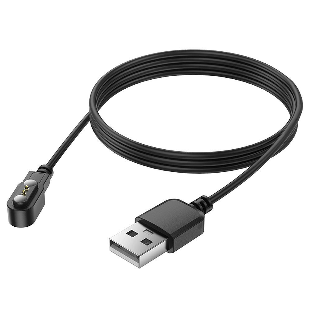 Kabl za punjenje za Smartwatch HOCO Y26 / Y27, USB-A, Crni