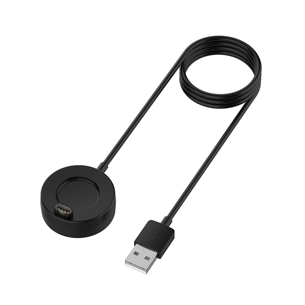 Kabl za punjenje Techsuit TGC4 za Garmin Fenix 5 Plus / 7X / 6X / 6 / 5, USB-A, Crni