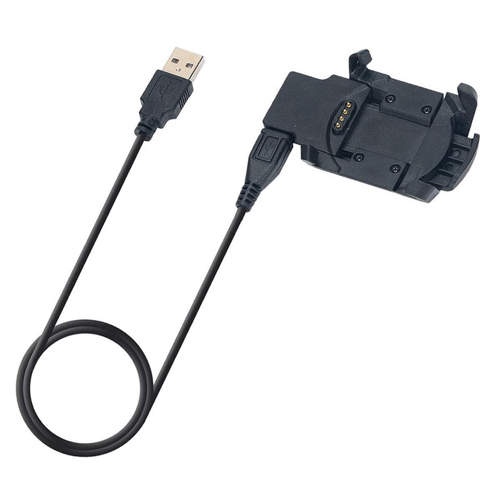 Kabl za punjenje Techsuit TGC5 za Garmin Fenix 3 Sapphire / 3 HR / 3, USB-A, Crni